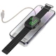 ower Bank Hoco 10000 mAh Q43 Clever PD20W с БЗУ+iWatch Type-C Metal gray - изображение 3