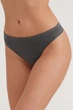 Трусики-стрінг безшовні Giulia String Briefs POPPY SEED L/XL Темно-сірі - зображення 1