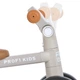 Детский велобег PROF1 KIDS MBB 1020-1 алюминиевая рама, колеса 7", бежевый - изображение 5