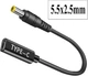 Адаптер-перехідник для ноутбука USB Type-C (Female) на DC 5.5x2.5mm (Male) з PD тригером до 65W - изображение 4