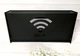 Настінна коробка Arty Craft для роутера Wi-Fi 40х20х8 см Чорна - зображення 3