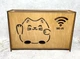 Підставка для роутера Arty Craft "Кіт Wi-Fi" 30х20х8 см Дуб - зображення 1