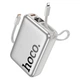Повербанк Hoco Q39, 20000 mAh, 22.5W, PD 20W, кабель 2в1 Type-C and Lightning, silver - изображение 2