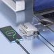 Повербанк Hoco Q39, 20000 mAh, 22.5W, PD 20W, кабель 2в1 Type-C and Lightning, silver - изображение 5