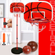 Zestaw do gry w koszykówkę dla dzieci LEAN Toys 139 cm (5905991027034) - obraz 3