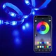 Умная светодиодная led лента Smart RGB 5050 с Bluetooth приложением и пультом многоцветная самоклеющаяся гирлянда комплект 5 метров водостойкий работает от USB и Powerbank - изображение 2