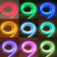Умная светодиодная led лента Smart RGB 5050 с Bluetooth приложением и пультом многоцветная самоклеющаяся гирлянда комплект 5 метров водостойкий работает от USB и Powerbank - изображение 3