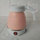 Электрочайник силиконовый дорожный складной Electric Kettle Розовый KET-23-Pink - изображение 12