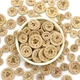 Пуговицы деревянные Handmade with love, сердце 15 мм, 10 шт - изображение 2