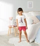 Пижама для девочки дамашний костюм футболка и шорты Lupilu 110-116 см (4-6Y) - изображение 1