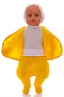 Набор для новорожденного 3в1 кулир Babykroha ярко-желтый 56 см (54106) - изображение 5