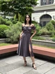 Женское платье миди из шелка Армани Графит Maybel 2XL 519 (3901_5) - изображение 1
