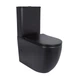 Напольный унитаз Qtap Robin Ultra Quiet безободочный с сиденьем Soft-close MATT BLACK QT13226083AMB - изображение 1