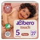 Підгузники-трусики Libero Touch Pants 9-14 кг Розмір 5 27 шт (7322542265109) - изображение 1