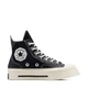 Жіночі кеді Converse Chuck Taylor Vintage 70 Luxe Squared HI Black/Egret 37 Чорний A06435C - зображення 1