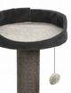 Drapak dla kota Comfy ALEX z półką + piłka na sznurku 67.5 cm szary (5905546338967) - obraz 4