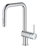 Змішувач для кухні з висувним виливом Grohe Minta (32322002) - зображення 3