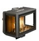 Камінна топка Dovre 2575CBS 10 кВт кутова, трьохстороння - зображення 2