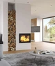 Камінна топка Dovre 2575CBS 10 кВт кутова, трьохстороння - зображення 3