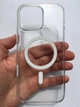Чехол прозрачный противоударный Clear Case with MagSafe для Apple Iphone 16 Pro Max (6.9") Clear - изображение 4