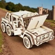 Дерев’яний 3D Конструктор BrainCat Mercedes G-Class 6×6 174 деталі (BC-001) - зображення 3