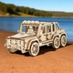 Дерев’яний 3D Конструктор BrainCat Mercedes G-Class 6×6 174 деталі (BC-001) - зображення 7