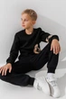 Свитшот с принтом для мальчика Atabey 30703.1 116 см Черный shop (2000990808776) - изображение 3