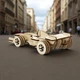 Деревянный 3D Конструктор Handy Games Формула-1 39 деталей (HG-0004) - изображение 3