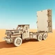 Дерев’яний 3D Конструктор BrainCat Studebaker US6 176 деталей (BC-003) - зображення 6