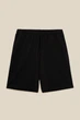 Шорты трикотажные однотонные мужские LAWA MBC02378 M Черный shop (2000999144745) - изображение 1