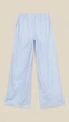 Брюки палаццо с узором женские LAWA K-WTC02303 XS Бело-голубой shop (2000999206078) - изображение 5