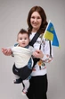 Прапорець УКРАЇНА ТРИЗУБ на присосці 780012 (2000989356127A) shop (2000989356127) - зображення 2