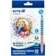 Фломастеры двусторонние Creative Kite K-1151 12 шт. 24 цвета shop (4063276225795) - изображение 1