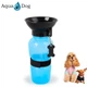 Поїлка для собак Aqua Dog FS-97 Blue дорожня переносна портативна пляшка 550ml - зображення 1