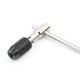 Т-образный вороток с набором метчиков (М3, М4, М5, М6, М8) Tap Wrench метчикодержатель для нарезания внутренней резьбы в отверстиях 3-6 мм, серебристый (108935127) - изображение 4