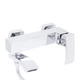 Смеситель для ванны Qtap Swan Cascada с поворотным изливом (c душевым гарнитуром) QTSWA260CRM45565 Chrome - изображение 3