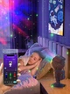 Космонавт астронавт с интеллектуальным приложением (управление с телефона) детская игрушка ночник настольный светильник смарт проектор галактика - изображение 9