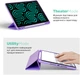 Чехол для планшета ArmorStandart Smart Fold Pen для Lenovo Idea Tab Pro с креплением для стилуса Light Purple (ARM85077) - изображение 4