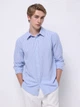 Рубашка хлопковая мужская Colin's CL1074488BSD S Blue Striped (8684112720593) - изображение 1
