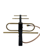 Направлена антена Mini Yagi 1.2 GHz | Підсилення 8.6 dBi, 5 секцій SMA - зображення 3