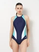 Купальник слитный женский Aqua Speed 344-42 36 (S) Темно-синий (5908217664020) - изображение 1