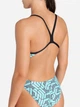 Купальник суцільний жіночий Arena Escape Swimsuit Challenge Back 007739-580 36 Бірюзовий/Чорний (3468337383307) - зображення 8