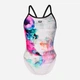 Купальник суцільний жіночий Arena Airbrush Swimsuit Challenge Ba 007912-510 36 Білий/Чорний/Мультиколір (3468337391463) - зображення 9