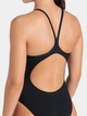 Купальник слитный женский Arena Diamond Swimsuit Lightdrop Bac 007757-510 42 Черный/Белый (3468337387800) - изображение 8