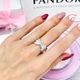 Срібна каблучка Pandora «Блискучий бант» - зображення 2