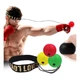 Мяч для бокса Fight Ball 20 г черный с повязкой на голову - изображение 3