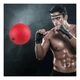 Мяч для бокса Fight Ball 80 г красный с повязкой на голову - изображение 6