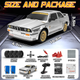 Радиоуправляемая машинка BMW E30 KAMTOM DC162A 1:16 4WD, дрифт авто до 50 км/ч, RC машина с гироскопом ESP, на пульте, комплект дрифт колес - изображение 4