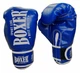 Рукавиці боксерські з шкірвінілу Boxer 8 унцій сині - зображення 1