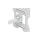 Кронштейн для телевізора KIVI Motion-223W 23-43 дюйми поворотний нахильний White - зображення 7